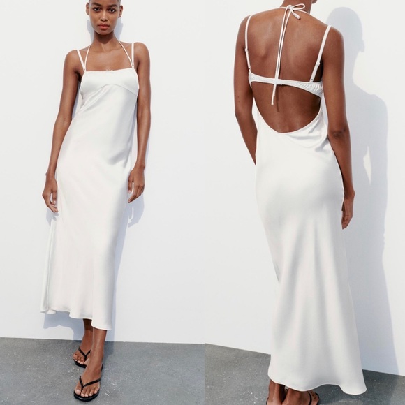 Zara Dresses & Skirts - ZARA NWT MIDI SLIP DRESS